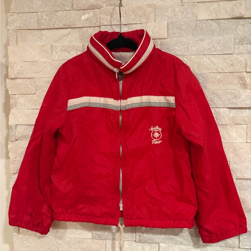 Vintage Weather Tamer Red Kids Jacket 4T